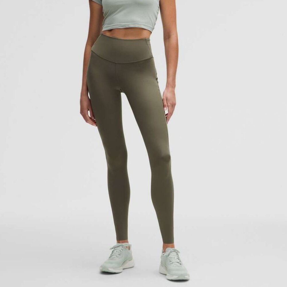Lululemon Women's Base Pace High-Rise Tight 28" - Army Green